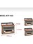 Kahverengi Nostaljik Radyo Bluetooth, Usb, Sd, El Feneri ile Çok Fonksiyonlu 4