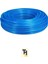 1/2 (1,27 cm) Örgülü Bahçe Hortumu Çatlamaz, Kırılmaz,esnek (100 Metre) Mavi 2