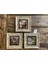 Renkli 20X20 cm 3'lü Taşlı Çerçeveli Tablo Seti, Şık Dekorasyon Için Ideal. 1