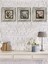 Renkli Taş Duvar Tablosu Seti 3'lü 20X20 Cm, Dekoratif Hediye 3