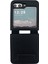 Samgung Galaxy Z Flıp 5 Uyumlu Suni Deri Arka Koruma Kılıfı Siyah NT-104189 5