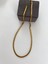 Çelik Arpa Desenli Zincir Gold Kolye 65 cm 4