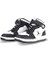 25C.HAYKAT Siyah-Beyaz Bilekli Cırtlı Ortopedik Sneaker Erkek Çocuk Spor Ayakkabı 2