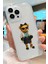 Iphone 13 Pro Uyumlu Şeffaf Desenli Silikon Kılıf MNL23 1