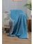 Müslin 4 Katlı Koltuk Şalı Tv Battaniyesi 130 x 200 cm Çift Renk 1