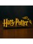 Harry Potter Yazılı 3D Dekoratif Obje 20CM | Masaüstü Süs ve Duvar Aksesuarı | Film Temalı Hediye 2