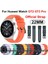 22MM Silikon Akıllı Saat Kordonu Samsung Huawei Amazfit Garmin Uyumlu . 6