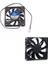 8cm 12V 2 Pinli Fan 8cm x 8cm x 1.5cm 2 Pinli Dc 12VOLT Fan 2