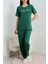 Seka Poliviskon Pijama Takım Zümrüt - 50779.1773. 1