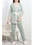 Seka Pegasus Üçlü Pijama Takımı Mint - 70044.1048. 1