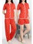 Seka Milan 3'lü Pijama Takımı Seti Kırmızıbeyaz - 50596.1857. 1