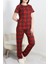 Seka Alt Üst Pegasus Pijama Takımı Kırmızıekose - 50419.1048. 1
