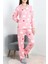 Seka Milan Düğmeli Pijama Takımı Pembekırmızı - 50728.1929. 1