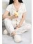 Seka Viskon Pijama Takımı Beyazcamel - 70090.1952. 1