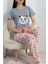 Seka Süprem Baskılı Pijama Takım Gripembe - 50774.1773. 1