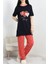Seka Ringviskon Pijama Takımı Lacikırmızı - 50632.1931. 1