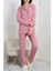 Seka Milan Düğmeli Pijama Takımı Lila - 50750.1048. 1