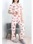 Seka Pegasus Fırfırlı Düğmeli Pijama Takımı Beyazkırmızı - 671.1287. 1