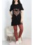 Seka Ringviskon Pijama Takımı Siyahkiremit - 50632.1931. 1