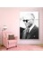 Siyah Kanvas Tablo, Atatürk Resmi, Şık ve Modern Dekorasyon Parçası 4