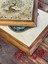 Turuncu Doğaltaş Çerçeveli Tablo Pano 28X28 cm Evil Eye 4