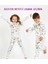 Boyanabilir Sevimli Figürler Ileunisex Pijama Takımı 2