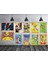 Renkli 10'lu Çizgi Film Temalı Ahşap Tablo Seti 20X30 cm 1