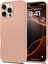 iPhone 16 Pro Ince Kılıf Liquid Air Hava Kanalı Teknolojisi™ Askeri Sınıf Koruma Rose Titanium Dokulu Yüzey Kapak - ACS08692 1