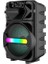 20W 2400 Mah Mikrofonlu LED Işıklı Taşınabilir Bluetooth Hoparlör BTS-410 3