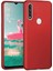 Matte Silicone Oppo A31 Için Kılıf Kırmızı [A31 ile Uyumlu Kılıf - Kırmızı] 2