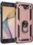 Samsung Galaxy J7 Prime 2 Kılıf Military Ring Holder Rose Gold 1
