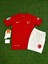 Türkiye Euro 2024 Orkun Kökçü Çocuk Forması 4'lü Set (Red) 2
