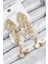 Mulvxxmd XDN02 Pirinç Sallantılı Sedefli Balık Model Gold Renk Kadın Küpe (Mulvix) 1