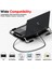 0.30 cm USB 2.0 USB Data Şarj Kablosu Erkek To Erkek Genişletici Web Kamerası USB Veri Aktarım Kablosu 30 cm Siyah 3
