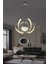 3'lü Kristal LED Avize, 3 Renk Kumandalı, Krom, Şık ve Modern Aydınlatma 4