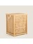 Bambu Çamaşır Sepeti 62x45x45 Cm 4