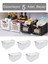 5 Adet Çok Amaçlı Plastik Organizer Sepet, Dolap, Çekmece ve Banyo Için Ideal Düzenleyici 1