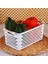 5 Adet Çok Amaçlı Plastik Organizer Sepet, Dolap, Çekmece ve Banyo Için Ideal Düzenleyici 4