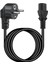 1.8 Metre 1.8mt Power Güç Kablosu C13 3pinli Monitör Bilgisayar Baskül Tarzı Cihazı Psu Elektrik 220 V Güç Kablosu 4
