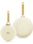 Padova Cream Tava Seti 20–26 cm | Sağlıklı Thermolon™ Yüzey | Indüksiyon Uyumlu | 220°C Fırın Dayanımı 2