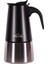 Paslanmaz Çelik Moka Pot, 300 Ml, Indüksiyonlu, Siyah, Espresso Kahve Makinesi 2