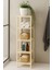 Ladin 5 Raflı Ahşap Banyo Dolabı 1