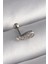 316L Çelik Gümüş Renk Zirkon Taşlı Kanat Tragus Piercing 1
