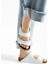 Fuga Comfort Beyaz Unisex Tokalı Terlik – Ortopedik, Hafif, Kaymaz Taban 3