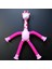 3 Pcs Giraffe Anımal Pop Tubes Pembe Mavi Turuncu Zürafa Teleskopik Uzayan Zürafa Eğitici Oyuncak 4
