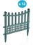 SY-5998 Elite Plastik Dekoratif Bahçe Çiti 12'li Set 60X55 cm Yeşil 1