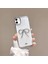Apple iPhone 11 Uyumlu Kılıf Zebana Bow Silikon Kılıf Şeffaf 1