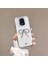 Xiaomi Redmi Note 9 Pro Max Uyumlu Kılıf Zebana Bow Silikon Kılıf Şeffaf 1