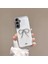 Samsung Galaxy S24 Fe Uyumlu Kılıf Zebana Bow Silikon Kılıf Şeffaf 1