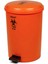 20 Litre Monoton Pedallı Tıbbi Atık Çöp Kovası, Kırmızı, No:3, BO183 1